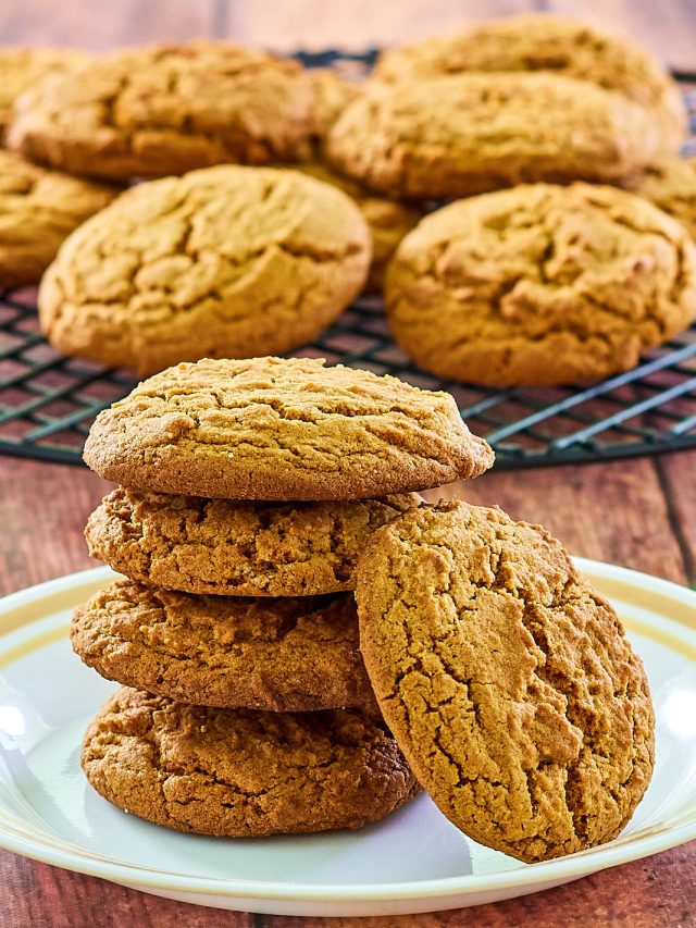 Soft and Chewy Gingerbread Cookies Story