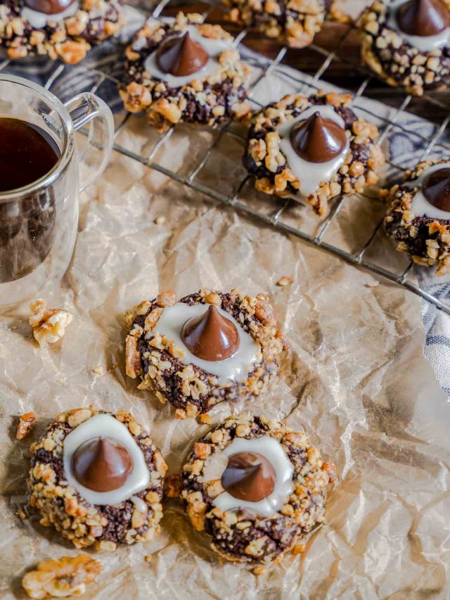 Chocolate Thumbprint Cookies Recipe Story