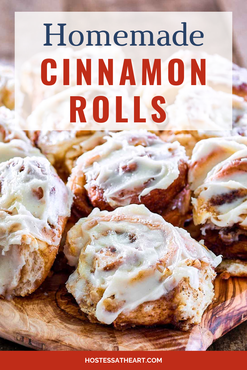 Homemade Cinnamon Rolls Recipe - Hostess At Heart