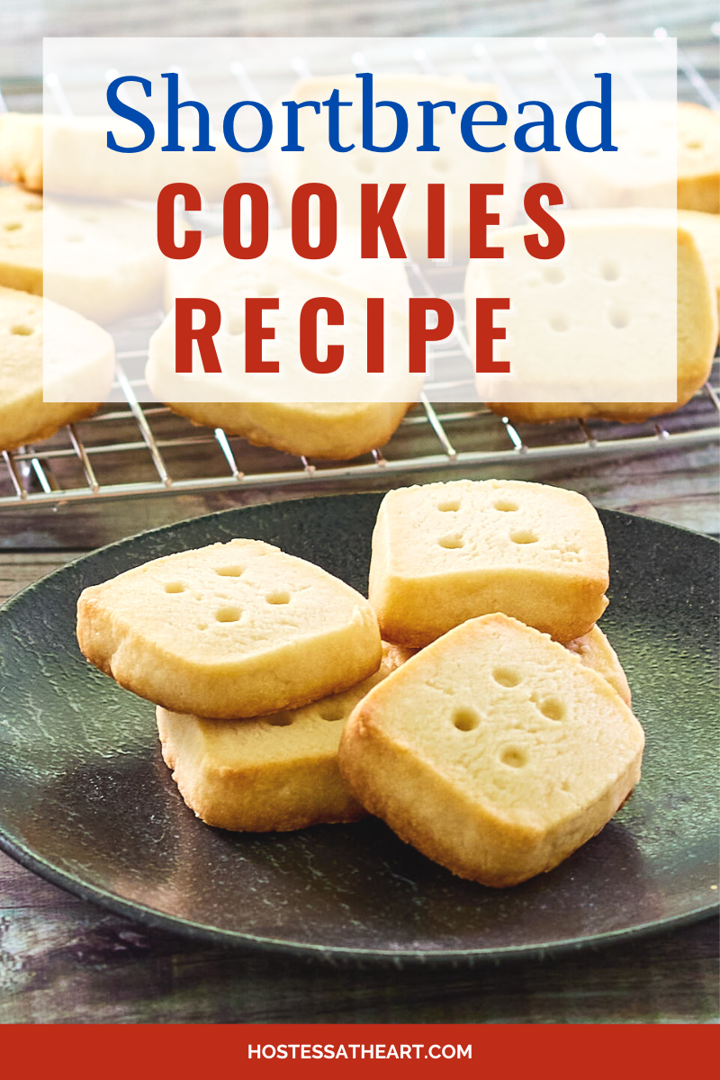 5 Ingredient Shortbread Cookies Recipe Hostess At Heart