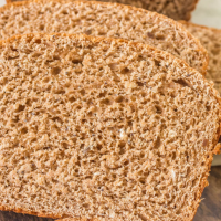 Angled view of multi-grain bread slices - Hostess At Heart
