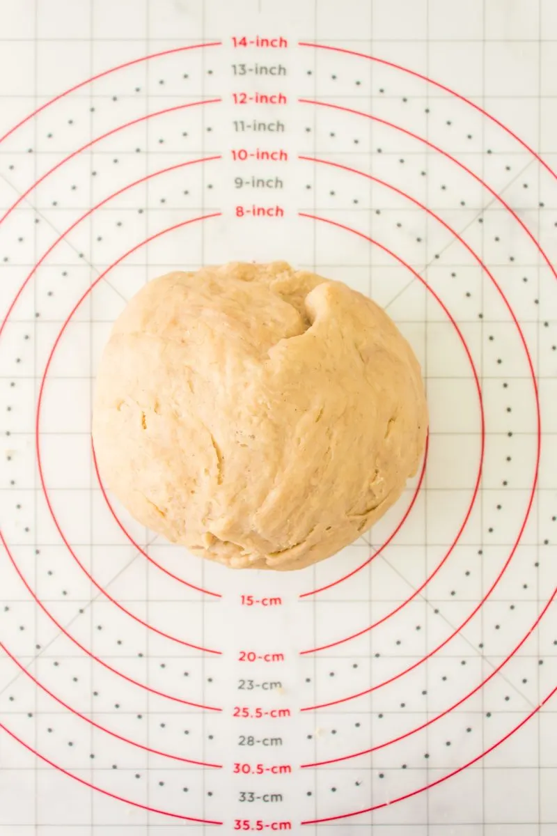 Mexican Pastry dough kneaded into a ball - Hostess At Heart