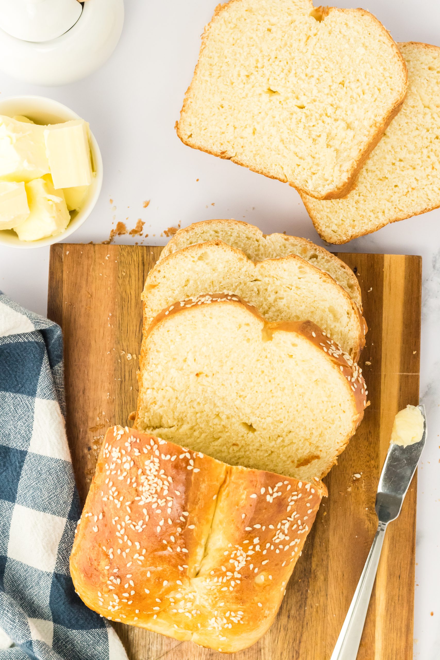Simple Sesame Bread Recipe - Hostess At Heart
