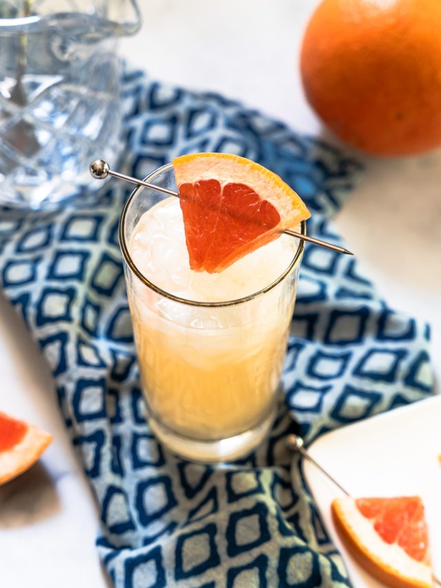 Grapefruit Crush Cocktail Recipe Story