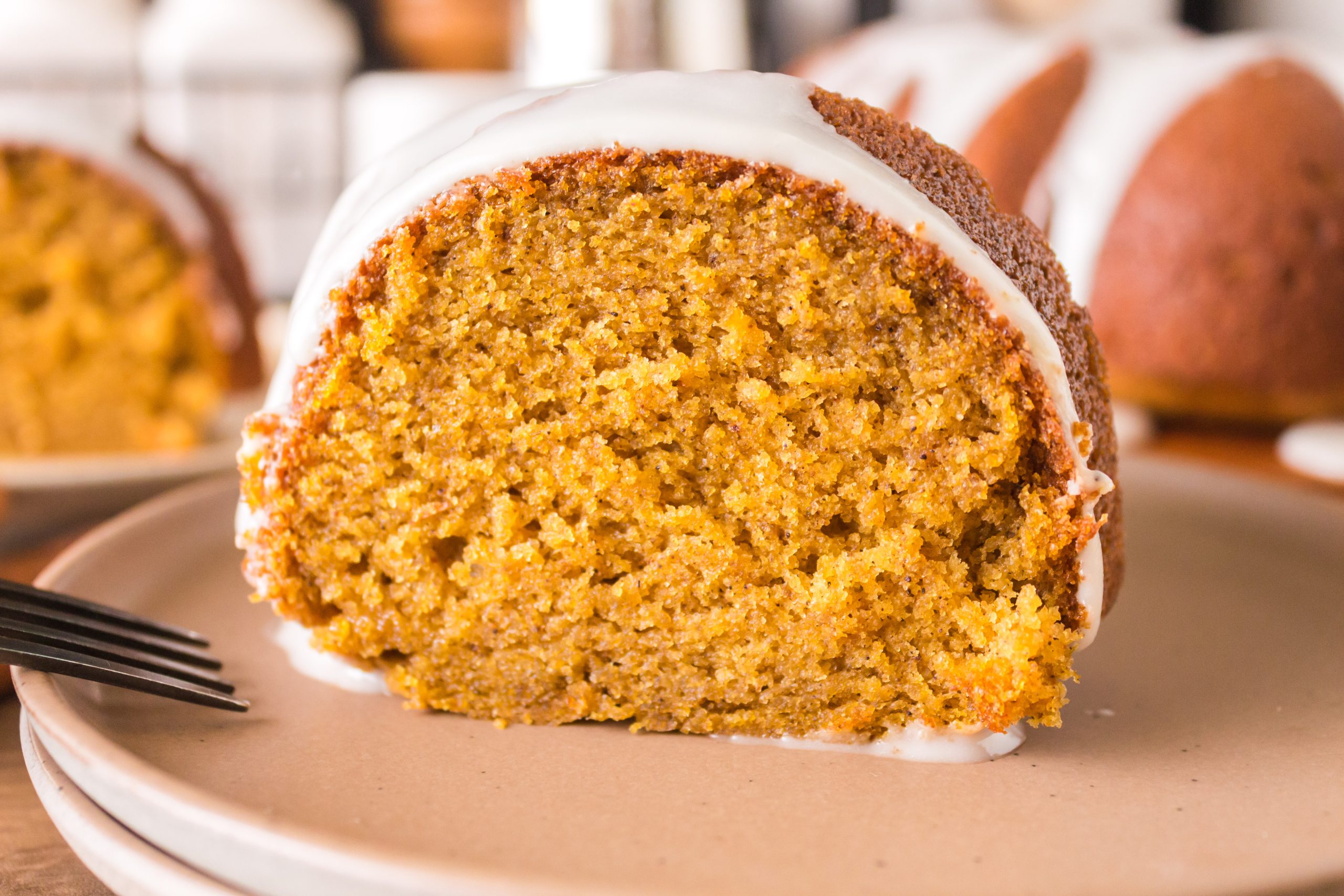 Pumpkin Spice Bundt Cake (Made With a Cake Mix) - Together as Family