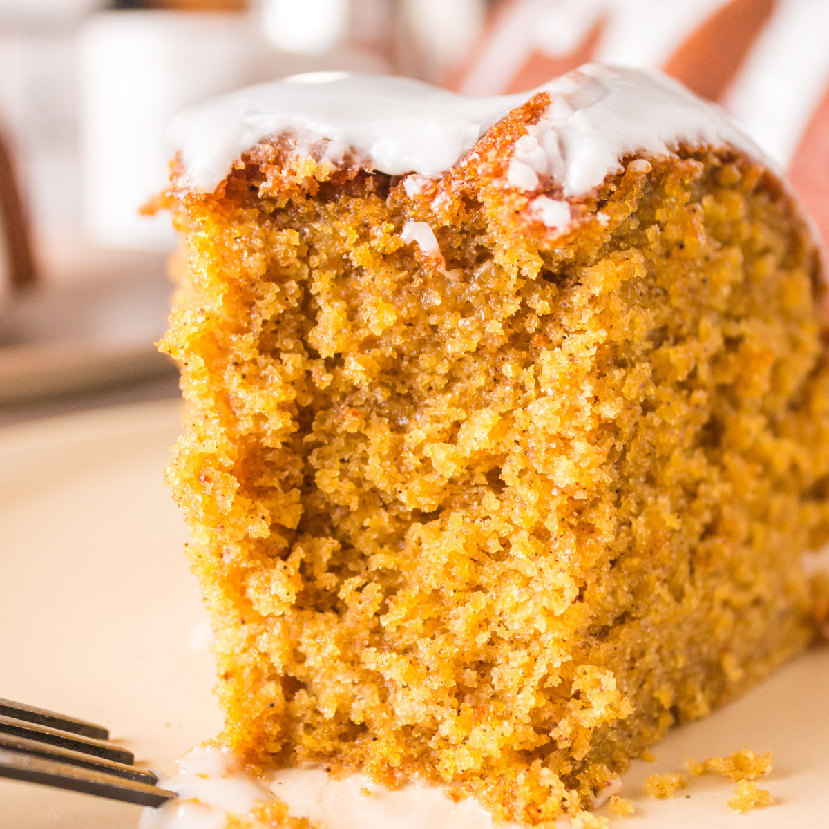 Pumpkin Bundt Cake with Cake Mix and Cream Cheese Frosting