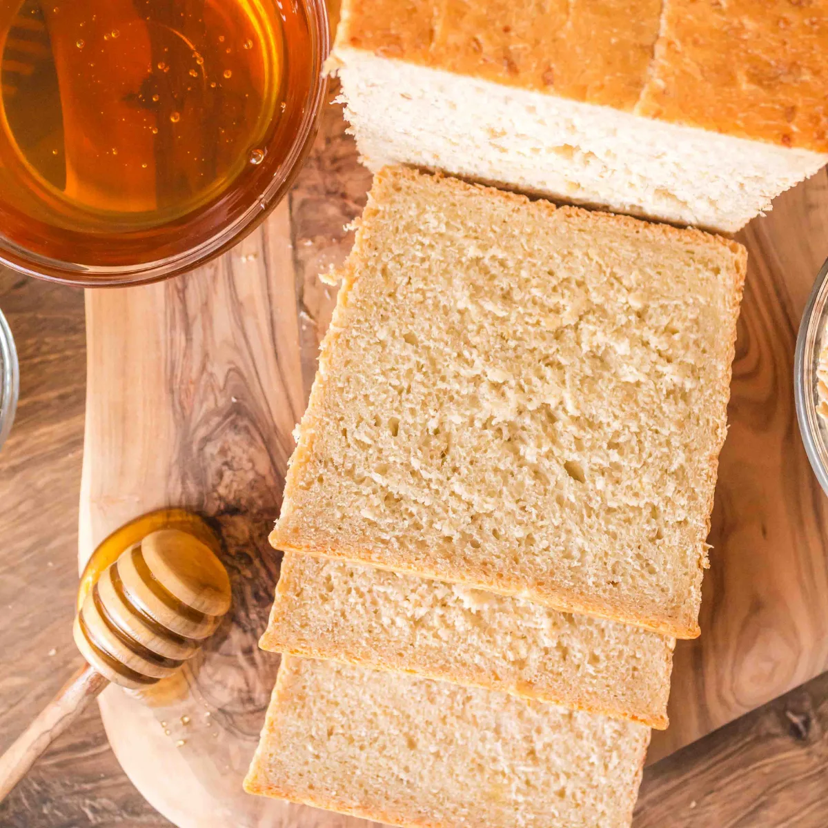 Honey Wheat Bread Recipe with Oats - Of Batter and Dough