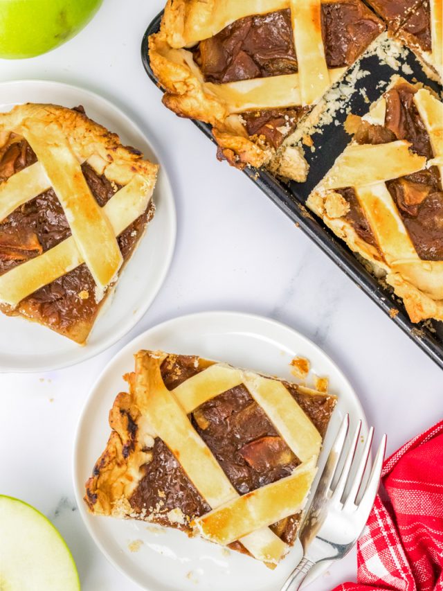 Caramel Apple Slab Pie Recipe Story