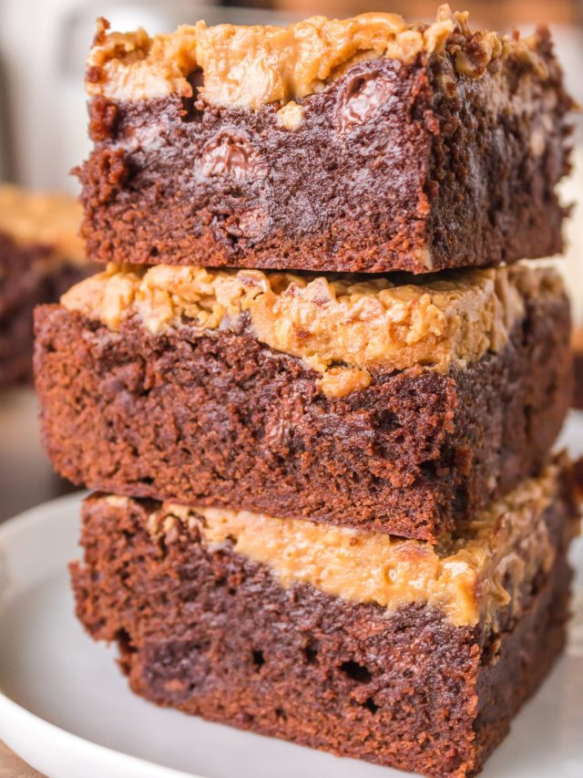 Easy Fudgy Chocolate Peanut Butter Brownie Story