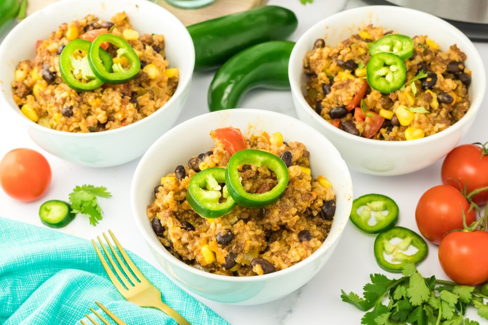 Instant Pot Dirty Rice Recipe (With Ground Beef) - Hostess At Heart
