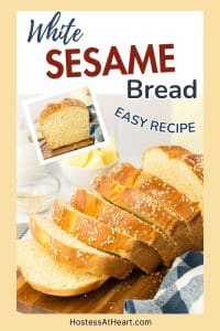 Sesame String Bread Simple Sesame Bread Recipe - Hostess At Heart