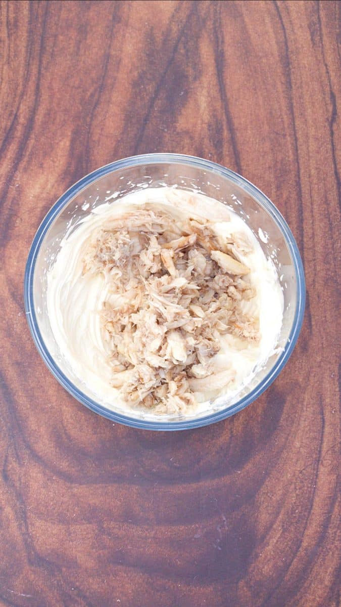 Lump crab added to a creamy blend of Neufchatel and parmesan cheese with sour cream. Hostess At Heart