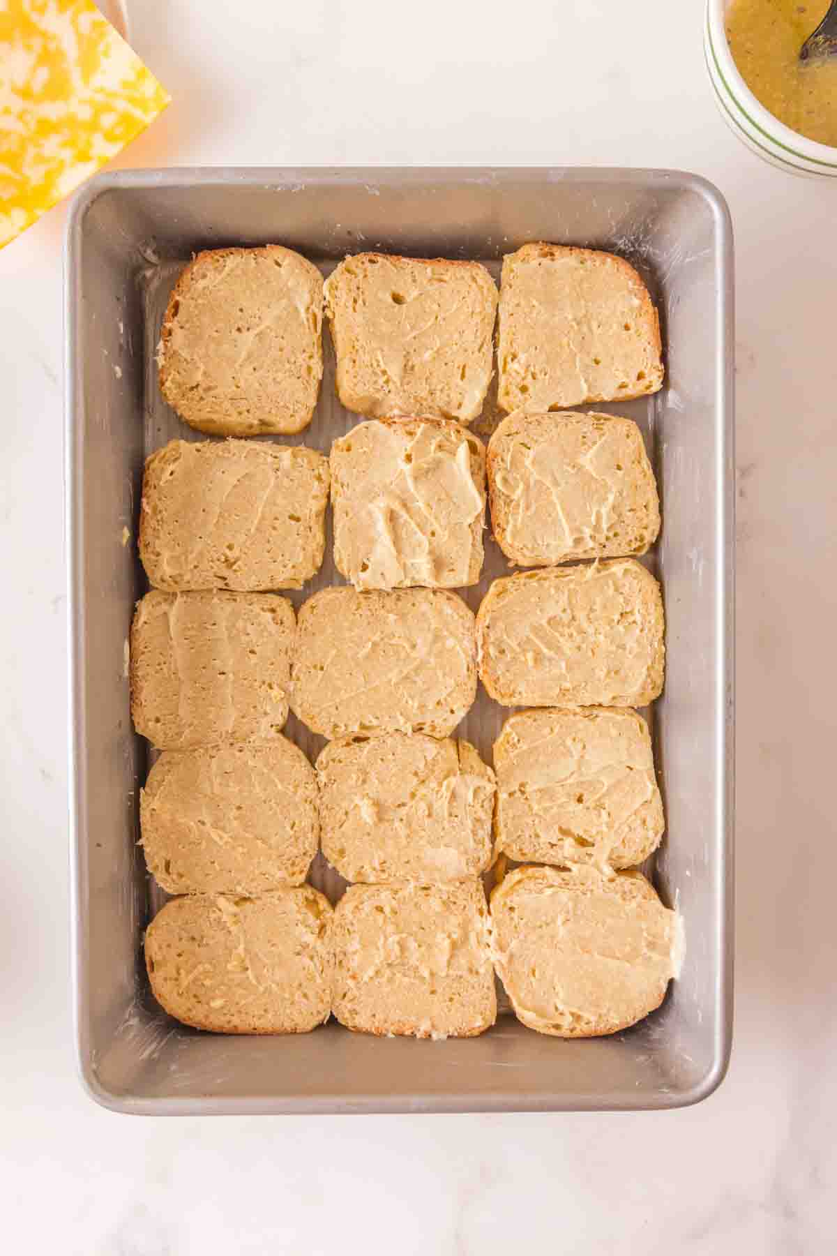 Homemade Hawaiian rolls cut in have to make ham and cheese sliders. Hostess At Heart